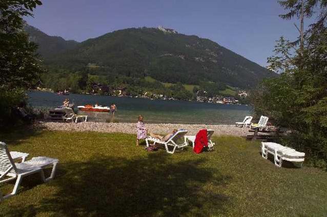 Appartementhaus Huber Abersee Exteriör bild